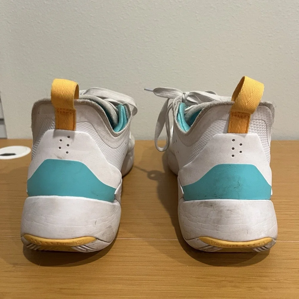 Jordan Luka 1 Imaginarium Miami Vice White Pink Green Basketball Shoes Size 9